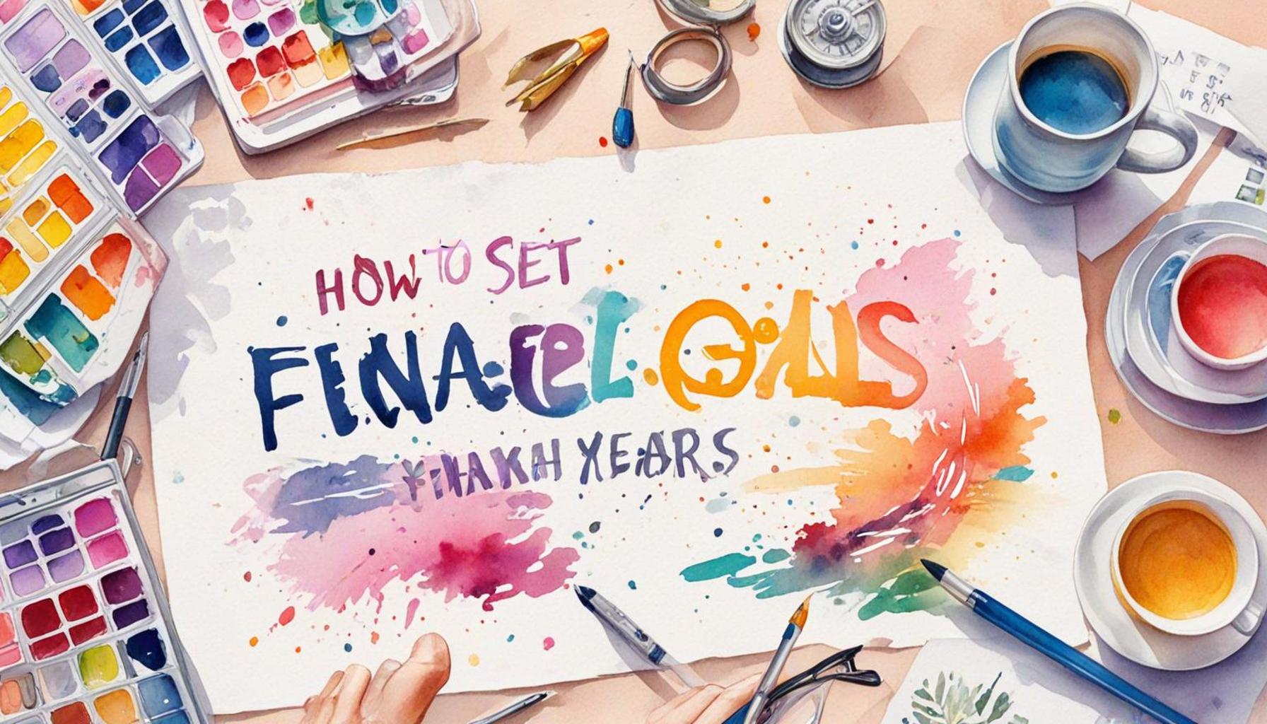 How to set financial goals for the next 5 years